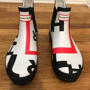 New Hunter Ankle Boot with Signature Hunter Logo